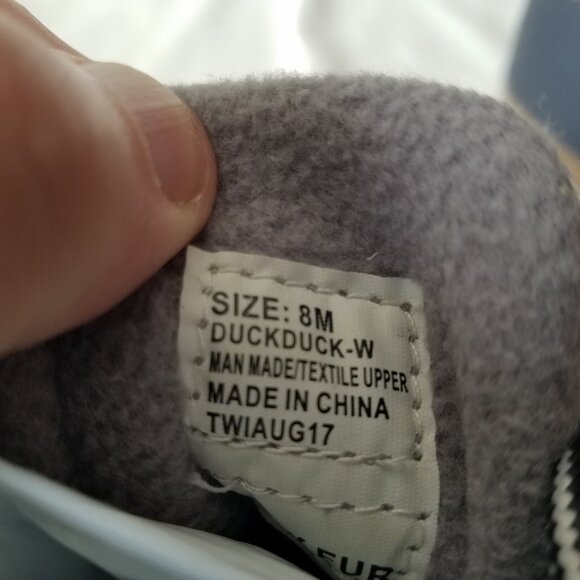 Portland Duck Boots Navy/plaid Size 8M Women - Picture 7 of 7